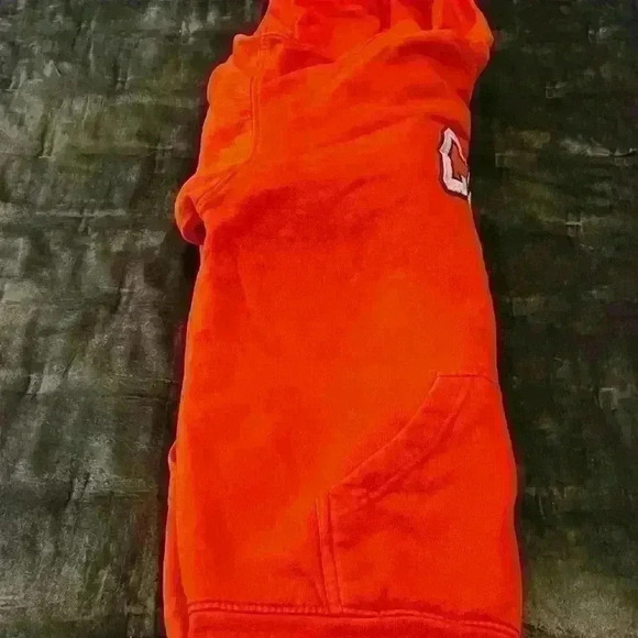 CLEMSON SC Sweatshirt No Size Tag but looks to be M/L Worn Look Tiger Fan ACTIVE - Picture 6 of 8